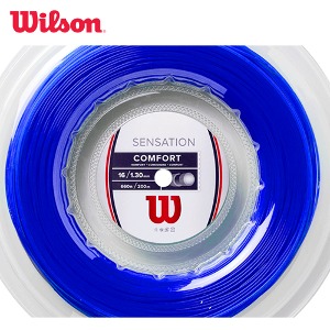 윌슨 센세이션 16 블루 1.30mm|200m 릴 테니스스트링테니스라켓,베드민턴라켓