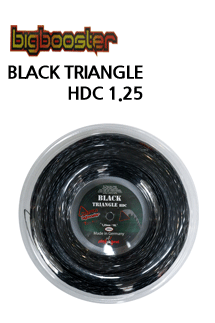 빅부스터 BLACK TRIANGLE HDC 1.25|200m 릴 스트링테니스라켓,베드민턴라켓