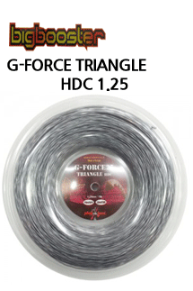 빅부스터 G-FORCE TRIANGLE HDC 1.25|200m 릴 스트링테니스라켓,베드민턴라켓