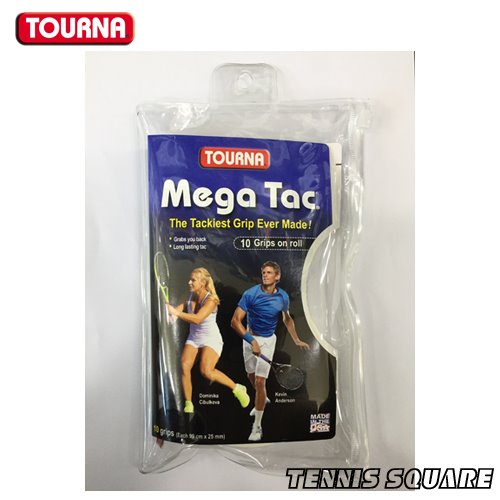 투나 메가텍 WHITE 10개입 테니스 오버그립테니스라켓,베드민턴라켓