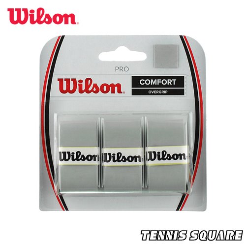 윌슨 그립 프로 COMFORT 회색 3개입 테니스 오버그립 WRZ4014SI테니스라켓,베드민턴라켓