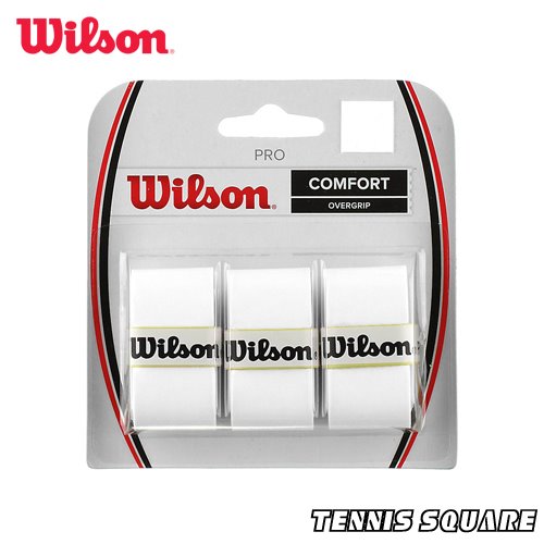 윌슨 그립 프로 COMFORT 흰색 3개입 테니스 오버그립 WRZ4014GR테니스라켓,베드민턴라켓