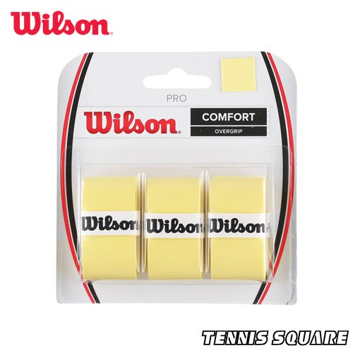 윌슨 그립 프로 COMFORT 노랑 3개입 테니스 오버그립 WRZ4014YE테니스라켓,베드민턴라켓