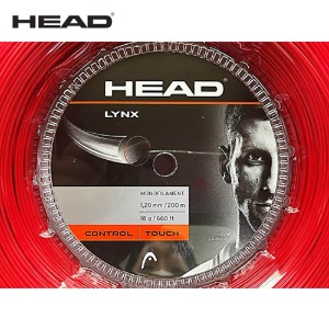 헤드 링스 빨강 LYNX 1.20mm/200m릴 테니스스트링테니스라켓,베드민턴라켓