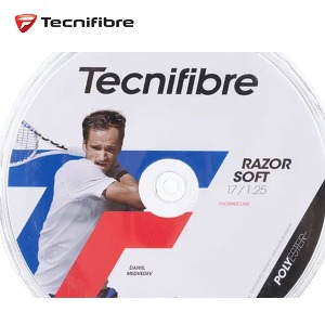 테크니화이버 레이저 코드 소프트 다크그레이 1.25mm 200m릴 테니스스트링테니스라켓,베드민턴라켓