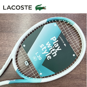 라코스테 L.20.L 여성용 테니스라켓 ( 100sqin /  275g / 16x19 / 4 1/8 (1그립)테니스라켓,베드민턴라켓